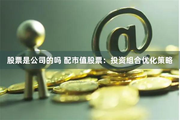 股票是公司的吗 配市值股票：投资组合优化策略